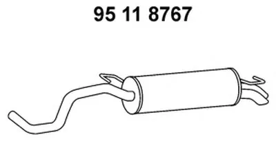 Глушитель выхлопных газов конечный EBERSPÄCHER купить