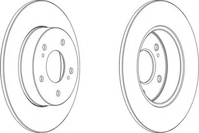 Тормозной диск PREMIER FERODO купить