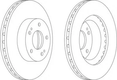 Тормозной диск PREMIER FERODO купить