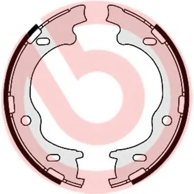 Комплект тормозных колодок, стояночная тормозная система BREMBO купить