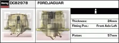 Тормозной суппорт Remanufactured REMY (Multiline) DELCO REMY купить