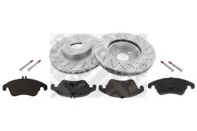 Комплект тормозов, дисковый тормозной механизм MAPCO купить