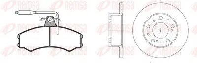 Комплект тормозов, дисковый тормозной механизм Twin Kit REMSA купить