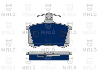 Комплект тормозных колодок, дисковый тормоз MALÒ купить