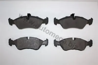 Комплект тормозных колодок, дисковый тормоз AutoMega Premium AUTOMEGA купить