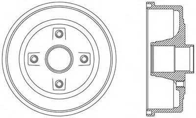 Тормозной барабан ADVANCE OPEN PARTS купить