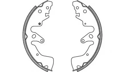 Комплект тормозных колодок ADVANCE OPEN PARTS купить