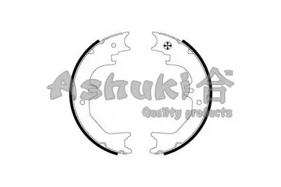 Комплект тормозных колодок, стояночная тормозная система ASHUKI купить
