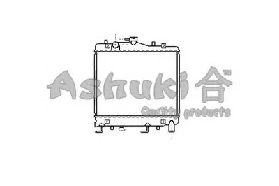 Радиатор, охлаждение двигателя ASHUKI купить