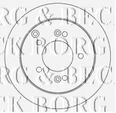 Тормозной диск BORG & BECK купить
