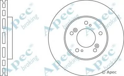 Тормозной диск APEC braking купить