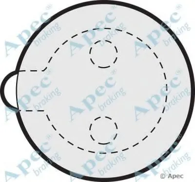Комплект тормозных колодок, дисковый тормоз APEC braking купить