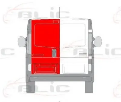 Задняя дверь BLIC купить