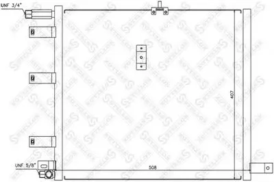 Конденсатор, кондиционер STELLOX купить