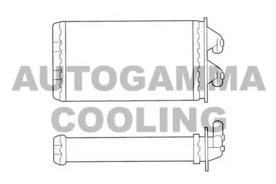 Теплообменник, отопление салона AUTOGAMMA купить