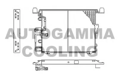 Конденсатор, кондиционер AUTOGAMMA купить
