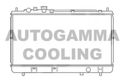 Радиатор, охлаждение двигателя AUTOGAMMA купить
