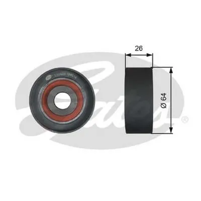 Паразитный / ведущий ролик, поликлиновой ремень DriveAlign® GATES купить