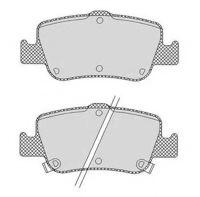 Комплект тормозных колодок, дисковый тормоз RAICAM купить