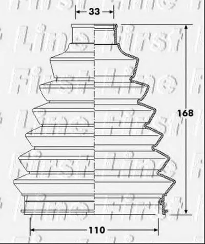 Пыльник, приводной вал FIRST LINE купить