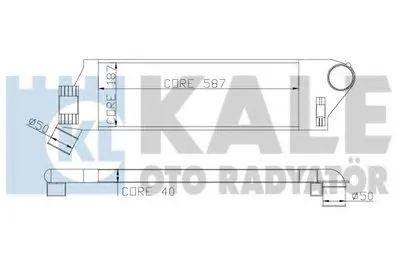 Интеркулер KALE OTO RADYATÖR купить