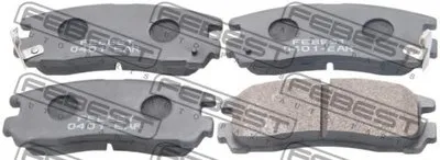 Комплект тормозных колодок, дисковый тормоз FEBEST купить