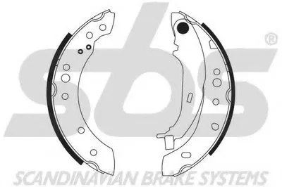 Комплект тормозных колодок sbs купить