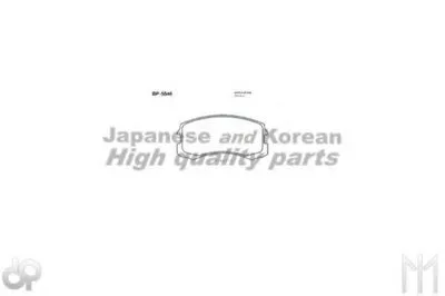 Комплект тормозных колодок, дисковый тормоз ASHUKI купить