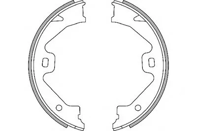 Комплект тормозных колодок, стояночная тормозная система SPIDAN купить