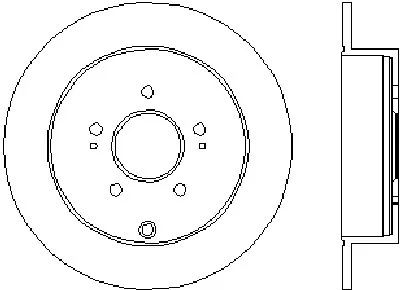 Тормозной диск TEXTAR купить