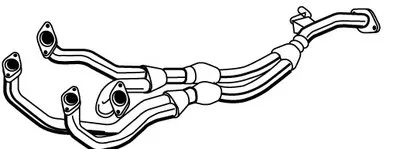 Труба выхлопного газа WALKER купить