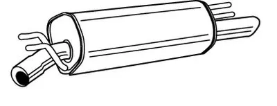 Глушитель выхлопных газов конечный WALKER купить