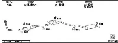 Система выпуска ОГ WALKER купить