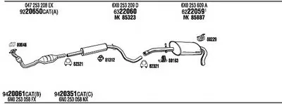 Система выпуска ОГ WALKER купить