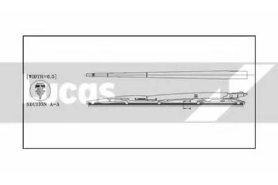 Щетка стеклоочистителя LUCAS ELECTRICAL купить