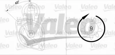 Стартер VALEO купить