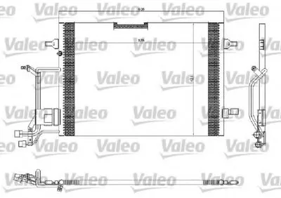 Конденсатор, кондиционер VALEO купить