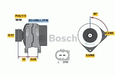 Генератор BOSCH купить
