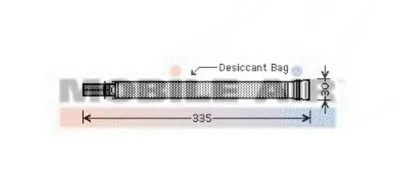Осушитель, кондиционер VAN WEZEL купить