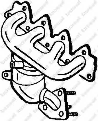 Катализатор для переоборудования BOSAL купить