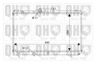 Радиатор, охлаждение двигателя QUINTON HAZELL купить