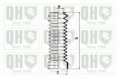 Комплект пылника, рулевое управление QUINTON HAZELL купить