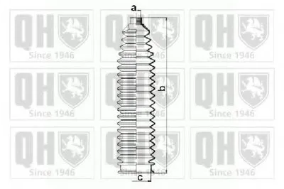 Комплект пылника, рулевое управление QUINTON HAZELL купить