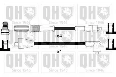 Комплект проводов зажигания CI QUINTON HAZELL купить