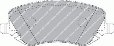Комплект тормозных колодок, дисковый тормоз PREMIER FERODO купить