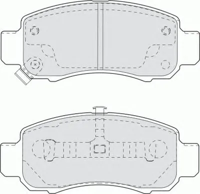 Комплект тормозных колодок, дисковый тормоз PREMIER FERODO купить