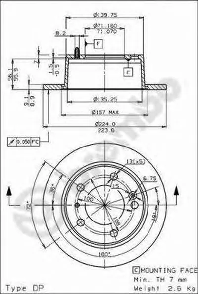 Тормозной диск AP купить