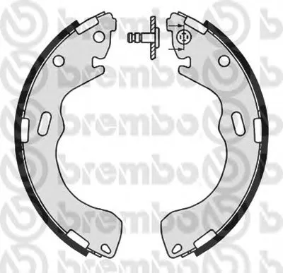 Комплект тормозных колодок BREMBO купить