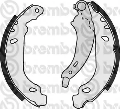 Комплект тормозных колодок BREMBO купить