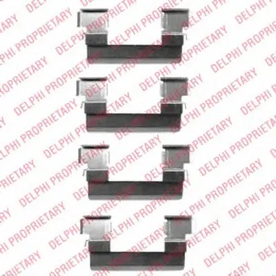 Комплектующие, колодки дискового тормоза DELPHI купить